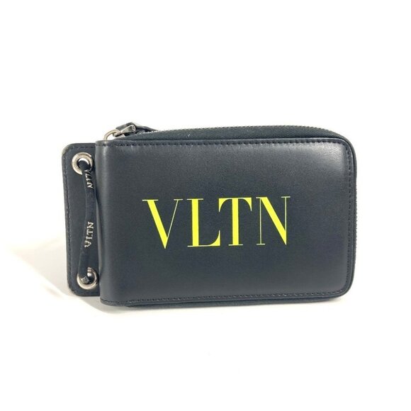 Valentino Garavani With strap Logo VLTN Zip Around Neck Wallet Folded wallet - Picture 1 of 16